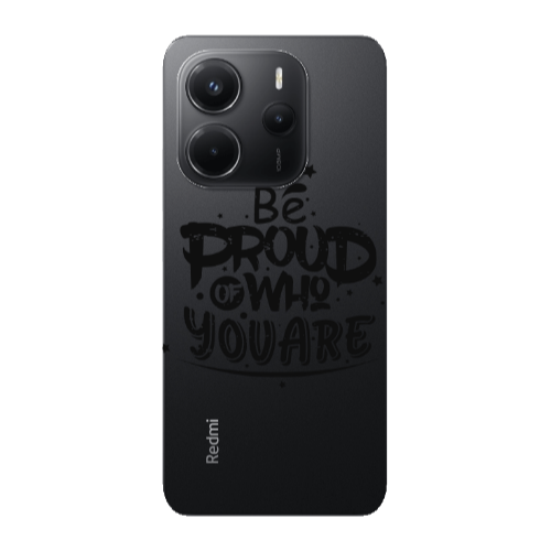 Xiaomi Redmi Note 14 Be proud of who you are Transparent Silicone TPU Θήκη