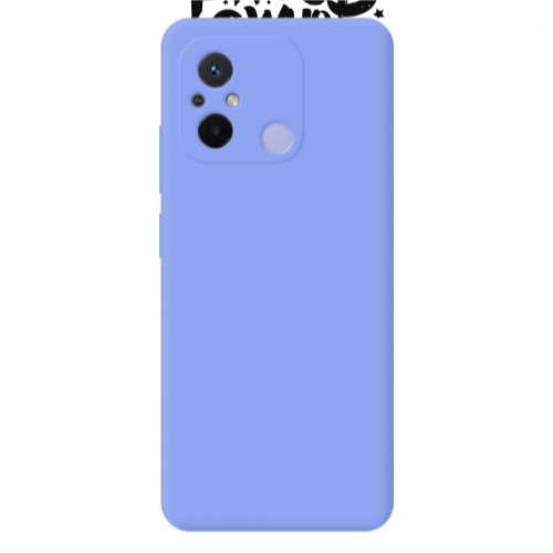 Xiaomi Redmi 12C Be proud of who you are Light Purple Colored Silicone TPU Θήκη
