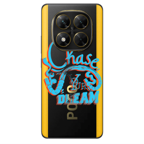 Xiaomi Poco X7 Chase Your Dream Transparent Silicone TPU Θήκη