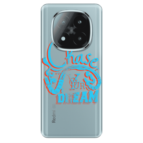 Xiaomi Redmi Note 14 Pro + 5g Chase Your Dream Transparent Silicone TPU Θήκη