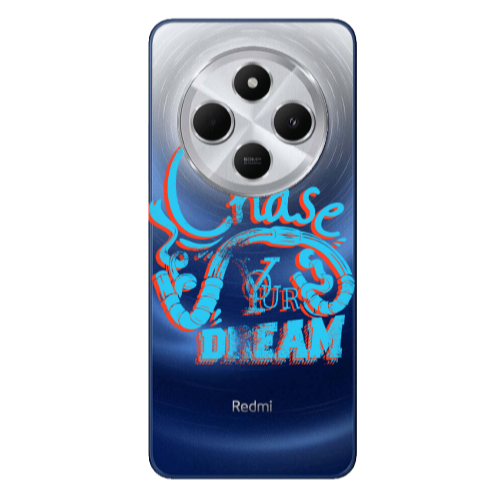 Xiaomi Redmi 14c Chase Your Dream Transparent Silicone TPU Θήκη