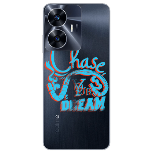 Realme Note 50 Chase Your Dream Transparent Silicone TPU Θήκη