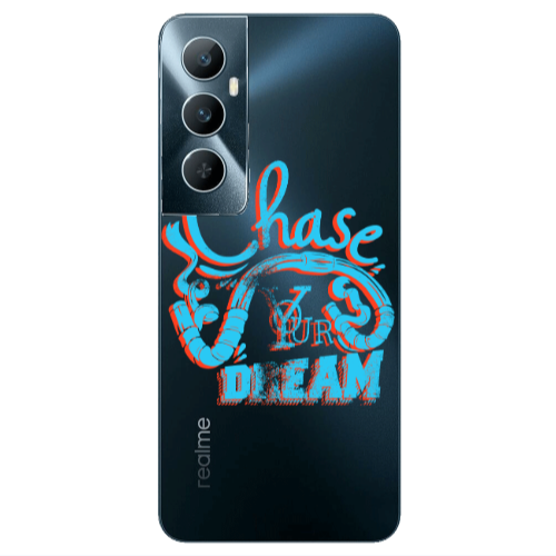Realme C65 Chase Your Dream Transparent Silicone TPU Θήκη