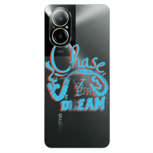 Realme C67 Chase Your Dream Transparent Silicone TPU Θήκη