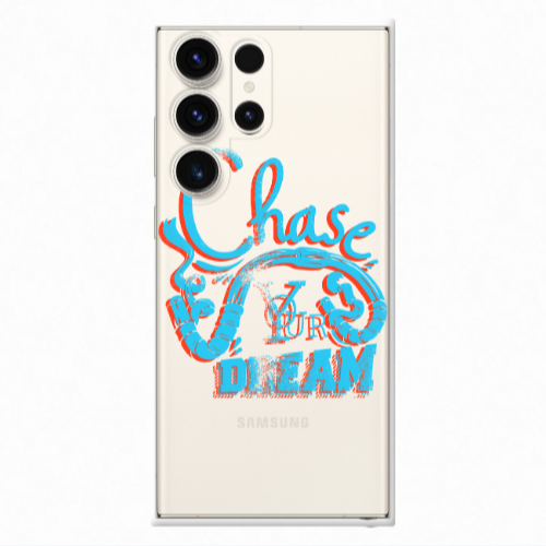 Samsung S25 Ultra Chase Your Dream Transparent Silicone TPU Θήκη