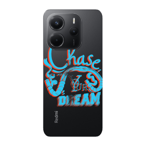 Xiaomi Redmi Note 14 Chase Your Dream Transparent Silicone TPU Θήκη