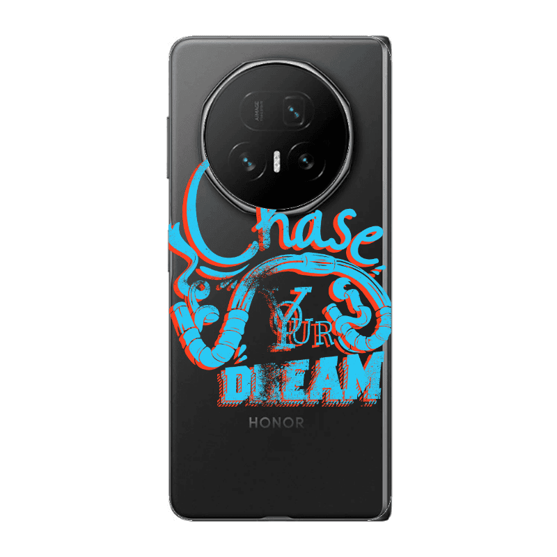 Honor Magic V5 Chase Your Dream Transparent Silicone TPU Θήκη