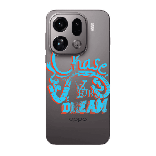 Oppo Find X9 Pro Chase Your Dream Transparent Silicone TPU Θήκη