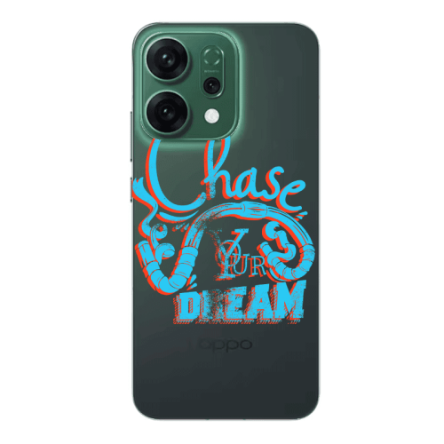 Oppo RENO 14 Chase Your Dream Transparent Silicone TPU Θήκη