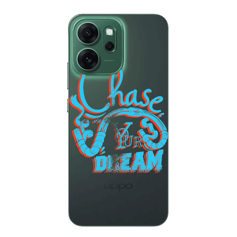 Oppo 14 F Chase Your Dream Transparent Silicone TPU Θήκη