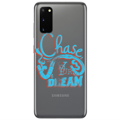 Samsung S20 Chase Your Dream Transparent Silicone TPU Θήκη