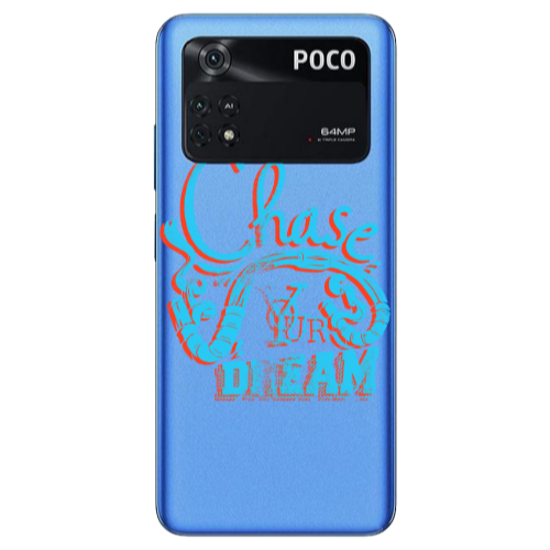 Xiaomi Poco M4 Pro 4G Chase Your Dream Transparent Silicone TPU Θήκη