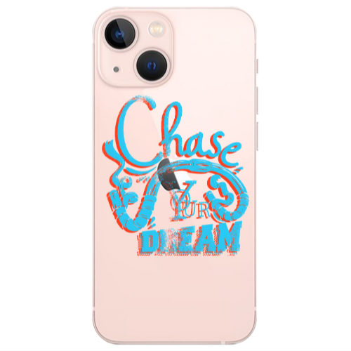 Apple iPhone 13 Mini Chase Your Dream Transparent Silicone TPU Θήκη