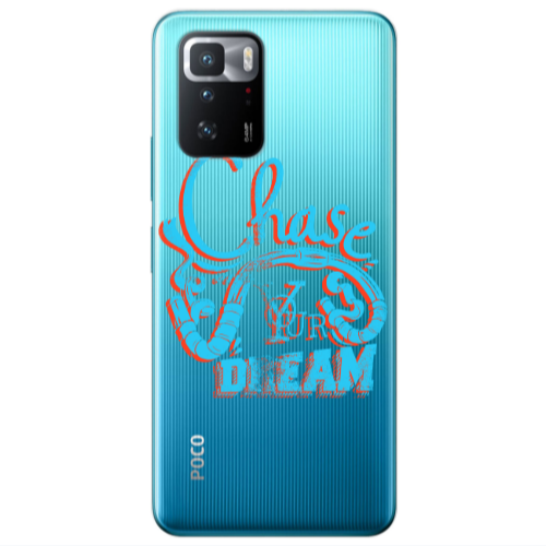 Xiaomi Poco X3 GT Chase Your Dream Transparent Silicone TPU Θήκη