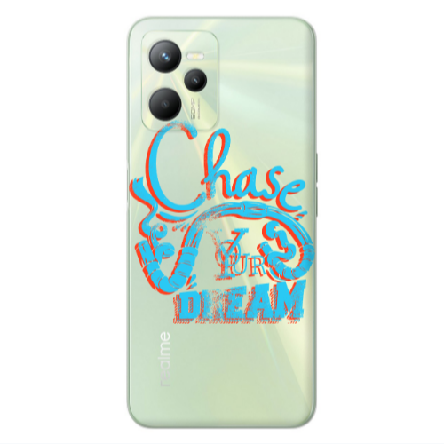 Realme C35 Chase Your Dream Transparent Silicone TPU Θήκη