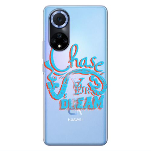 Huawei Nova 9 Chase Your Dream Transparent Silicone TPU Θήκη