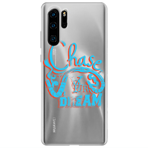 Huawei P30 Pro Chase Your Dream Transparent Silicone TPU Θήκη