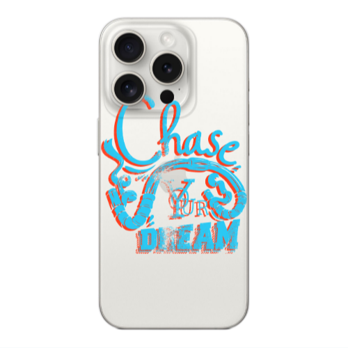 Apple iPhone 15 Pro Chase Your Dream Transparent Silicone TPU Θήκη