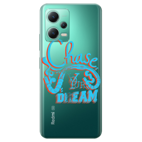 Xiaomi Redmi Note 12 Pro Plus 5G Chase Your Dream Transparent Silicone TPU Θήκη