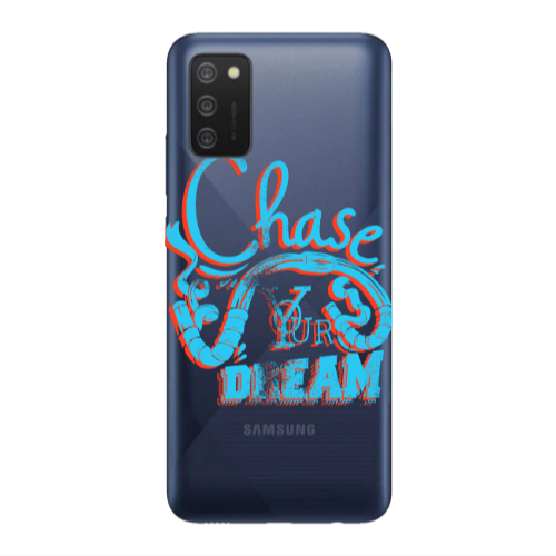 Samsung A02s Chase Your Dream Transparent Silicone TPU Θήκη