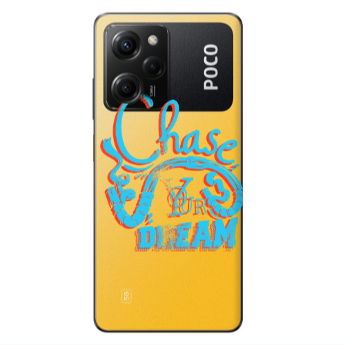 Xiaomi Poco X5 Pro Chase Your Dream Transparent Silicone TPU Θήκη