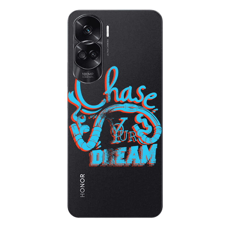 Honor 90 Lite 5G Chase Your Dream Transparent Silicone TPU Θήκη