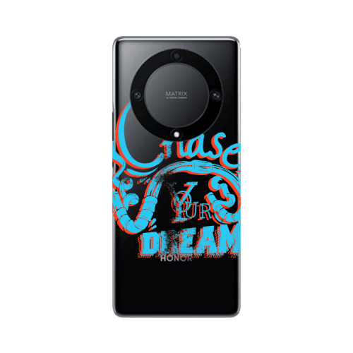 Honor Magic5 Lite 5G Chase Your Dream Transparent Silicone TPU Θήκη