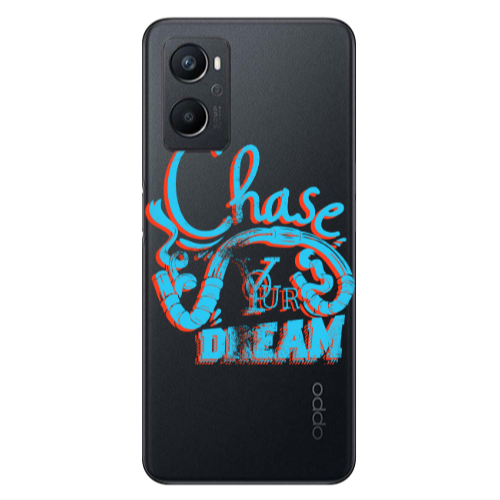Oppo A 96 Chase Your Dream Transparent Silicone TPU Θήκη