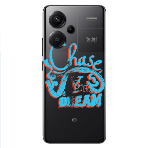 Xiaomi Redmi Note 13 Pro+ 5G  Chase Your Dream Transparent Silicone TPU Θήκη