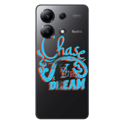 Xiaomi Redmi Note 13 4G Chase Your Dream Transparent Silicone TPU Θήκη
