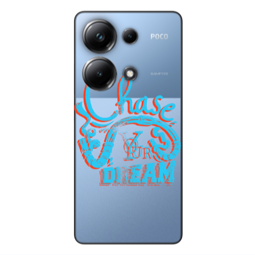 Xiaomi Poco M6 Pro 4G Chase Your Dream Transparent Silicone TPU Θήκη