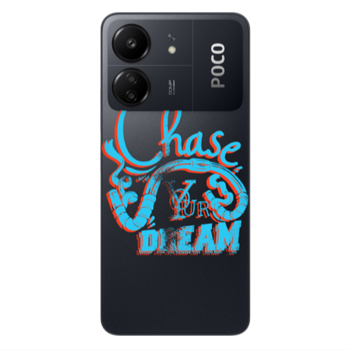 Xiaomi Poco C65 Chase Your Dream Transparent Silicone TPU Θήκη