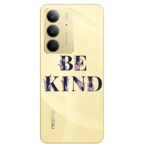 Realme C 75 Be Kind Transparent Silicone TPU Θήκη