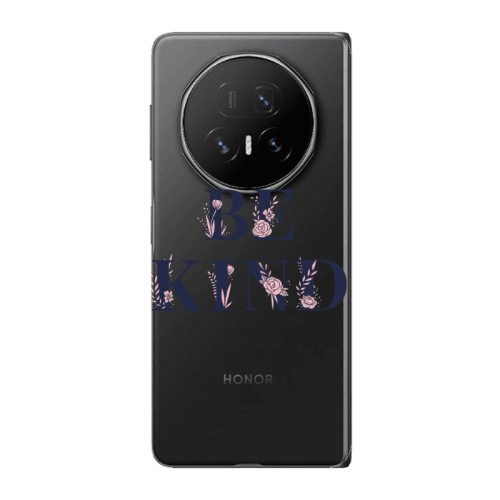 Honor Magic V5 Be Kind Transparent Silicone TPU Θήκη