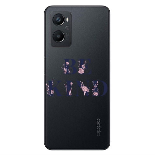 Oppo A 96 Be Kind Transparent Silicone TPU Θήκη