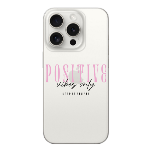 Apple Iphone 16 Pro Keep It Simple Transparent Silicone TPU Θήκη