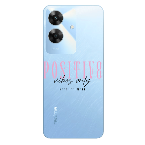 Realme Note 60 Keep It Simple Transparent Silicone TPU Θήκη