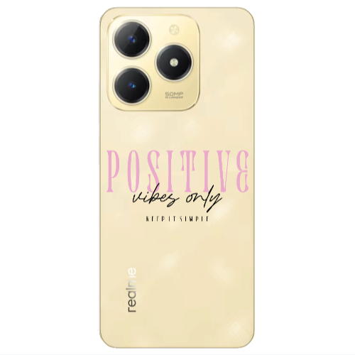 Realme C61 Keep It Simple Transparent Silicone TPU Θήκη
