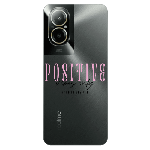 Realme C67 Keep It Simple Transparent Silicone TPU Θήκη