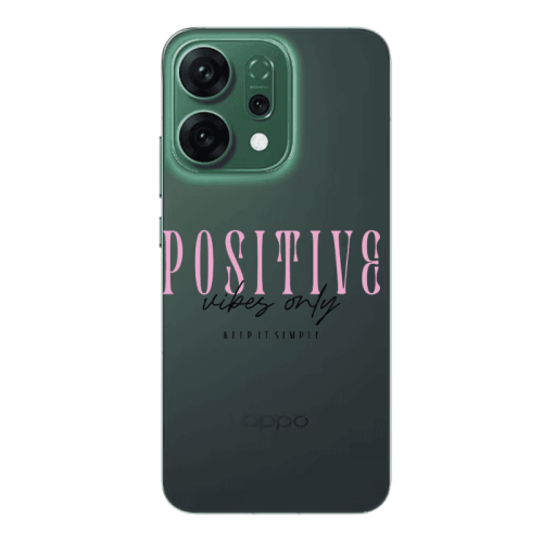 Oppo RENO 14 Keep It Simple Transparent Silicone TPU Θήκη