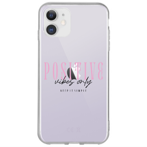Apple iPhone 12 Keep It Simple Transparent Silicone TPU Θήκη