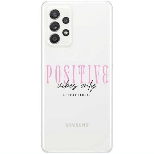 Samsung A52 Keep It Simple Transparent Silicone TPU Θήκη