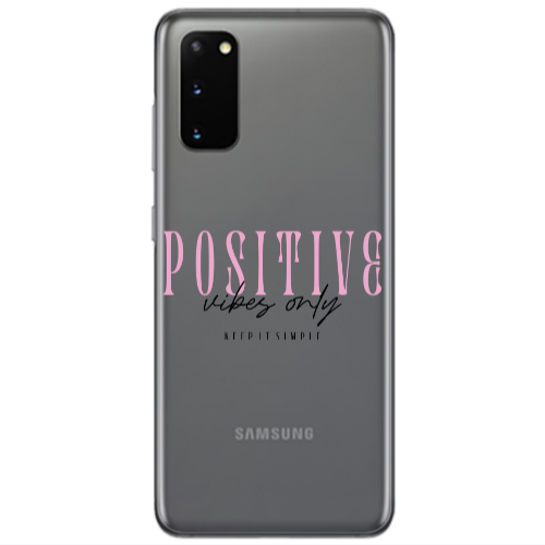 Samsung S20 Keep It Simple Transparent Silicone TPU Θήκη