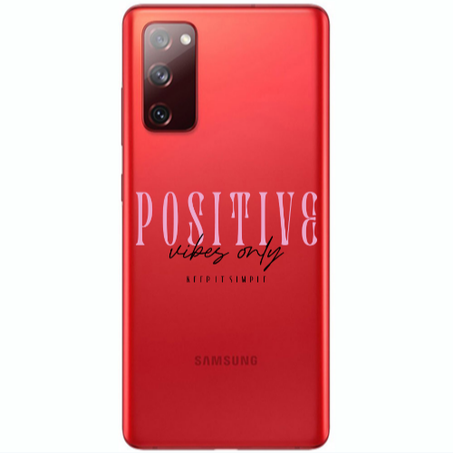 Samsung S20 FE Keep It Simple Transparent Silicone TPU Θήκη