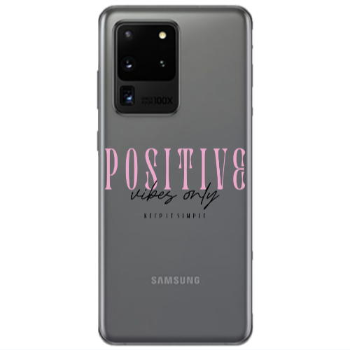 Samsung S20 Ultra Keep It Simple Transparent Silicone TPU Θήκη