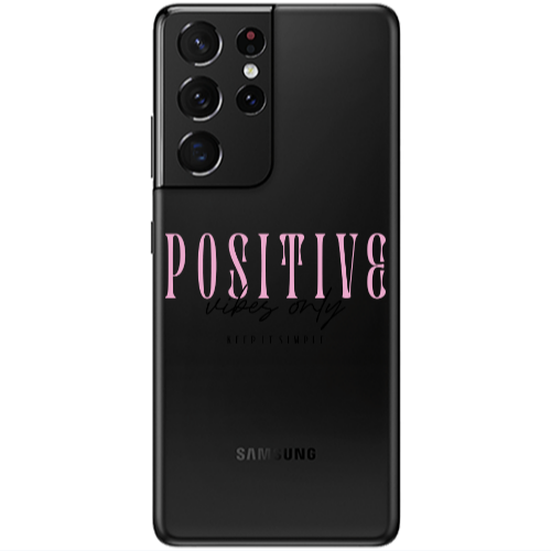 Samsung S21 Ultra Keep It Simple Transparent Silicone TPU Θήκη