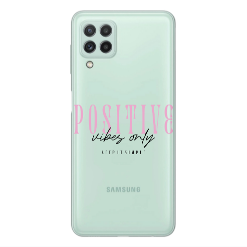 Samsung A22 4G Keep It Simple Transparent Silicone TPU Θήκη