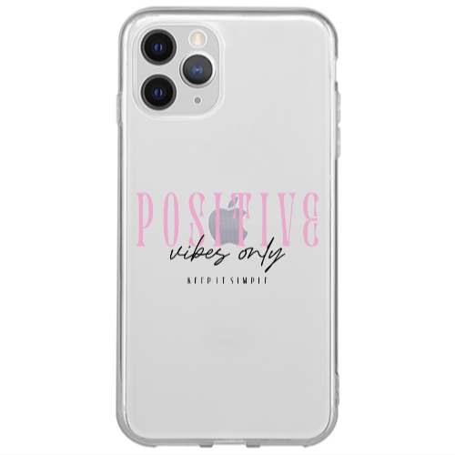 Apple iPhone 13 Pro Keep It Simple Transparent Silicone TPU Θήκη