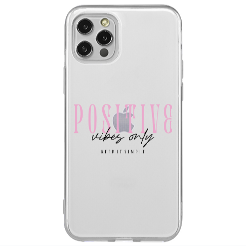 Apple iPhone 12 Pro Keep It Simple Transparent Silicone TPU Θήκη