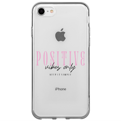 Apple iPhone 7 Keep It Simple Transparent Silicone TPU Θήκη
